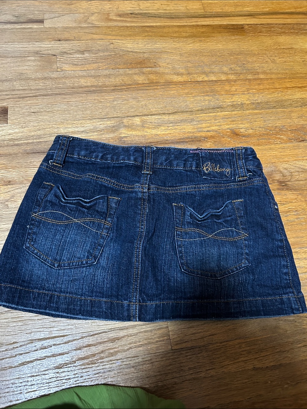 Billabong low rise jean skirt - Picture 2 of 3